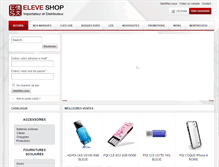 Tablet Screenshot of eleveshop.com